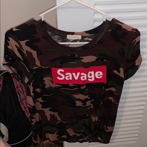 Camo Savage tee